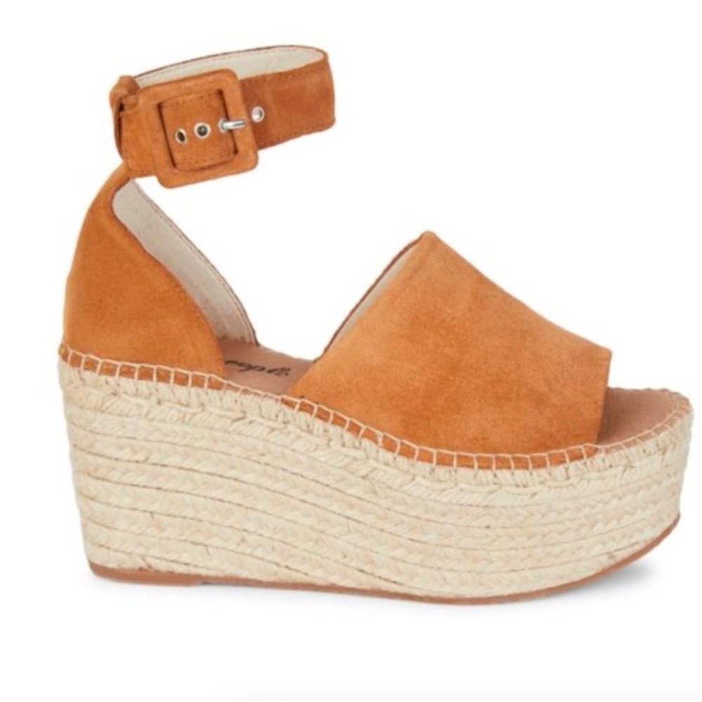 Free People Coastal Wedge Platform Sandals
